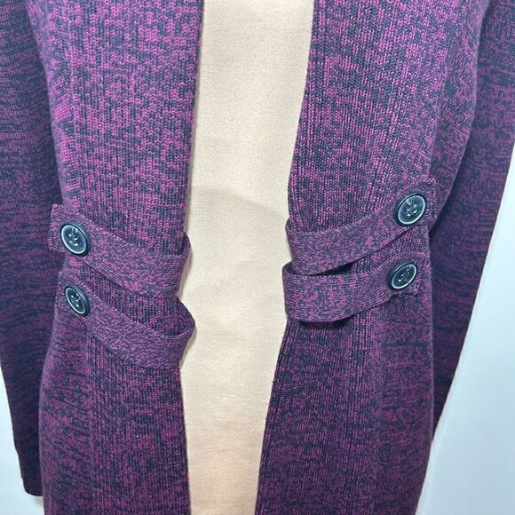 AB Studio long cardigan sweater size small - Picture 2 of 7